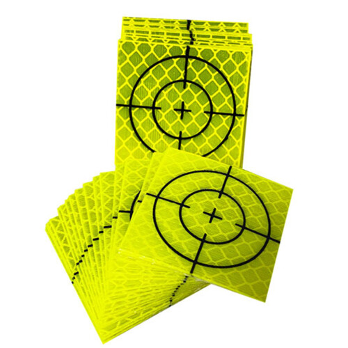 100Pcs Reflective Tape Target Reflector Target Sheets for Tunnel Engin 1
