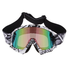 Snowmobile Snowboard Goggles Motocross Eyewear Anti-UV Glasses Colorfu