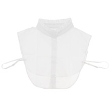 Women False Collar Fake Half Shirt Blouse Detachable Bib White shirt t