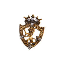 Brooches Badge Lapel Fashion Animal Retro Jewelry Pin for Shawl Male M