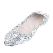 Women Girl Belly Dance Shoes Non-slip Soft Soles Performance Shoes M S