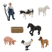 Farm Animals Toys Farm Toys Playset for Boys Girls 3 4 5 Years Old Kid