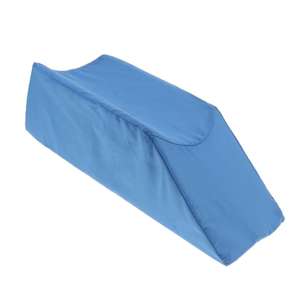 Foam Leg Elevator Cushion with Washable Cover Support   Pillow Blue
