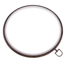Wooden Embroidery Hoop Rings Cross Stitch Circle Frame Sewing Craft To
