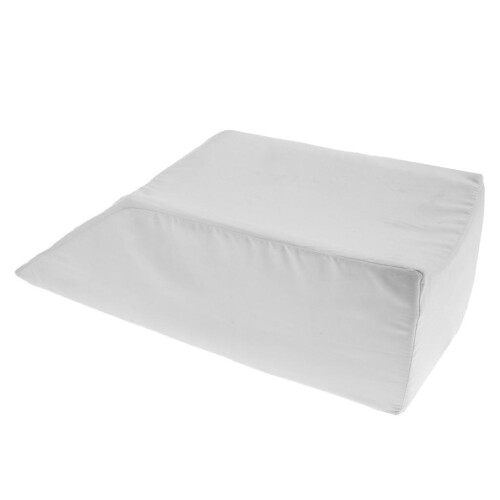 Foam Leg Elevator Cushion with Washable Cover Support   Pillow White 1