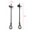 Ground Anchor Protection Frame Stake Fixed Tent 2pcs Ground Anchors 2