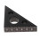 Aluminum Alloy 45 Degree Triangle Square Ruler Angle Measuring Tool Bl 1