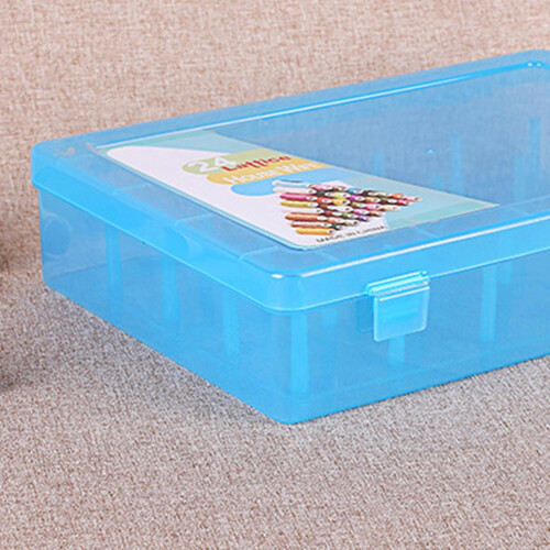 Sewing Thread Storage Box Organiser Case Spools Organizer 28x19.5x6.3c 2