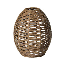 Handmade Weaved Pendant Light Crafts Lampshade for Restaurant Bar Dini
