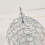 Crystal Crystal Tealight Candle Holder Silver 3