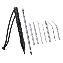 Paracord Lacing Needles Stainless Steel Tool Set Fid Lacing Stitching