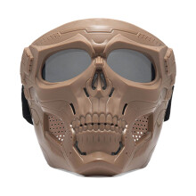 Skull goggles Mask Adjustable for Skiing Snowing Motorcycling Movie Pr