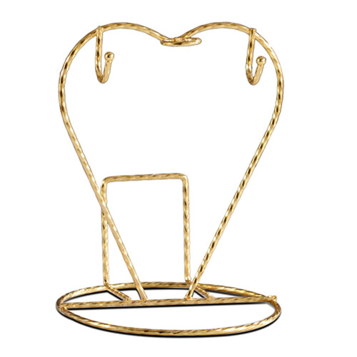 Coffee Mug Holder Drain Rack Cup Display Stand for Counter Cabinet Gol
