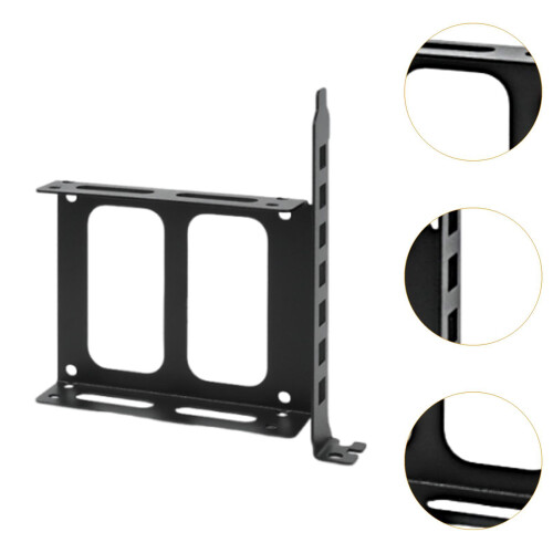 2.5" SSD Mounting Bracket Hard Drive Holder Computer HDD Bay Metal Dri 2