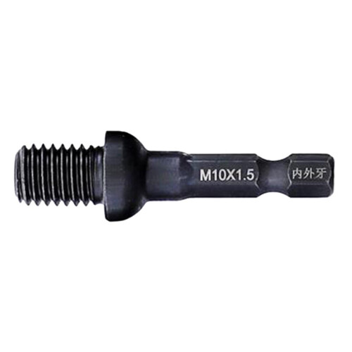 1/4'' Hex Shank Adapter Thread Drill Chuck Adapter A- M10 x 1.5