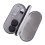 Dual Eyeglass Case Contact Lens Box Glasses Container Hard Case Black 1
