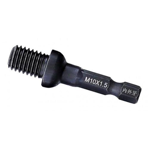 1/4'' Hex Shank Adapter Thread Drill Chuck Adapter A- M10 x 1.5 2