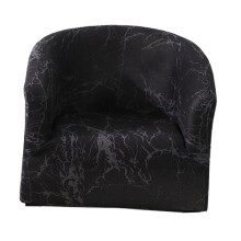 Stretchy Soft Velvet Tub Chair Covers Removable Furniture Protector Wa