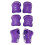 6Pcs Skating Protective Gear Set Bicycle Skateboard Skate Roller Prote 1