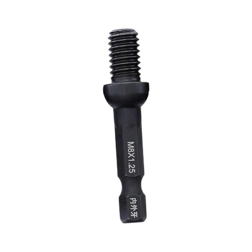1/4'' Hex Shank Adapter Thread Drill Chuck Adapter A- M8 x 1.25