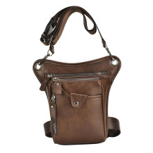 Fashion Men Drop Leg Bag Thigh Waist Pack Hip Bag Pouch for Climbing S