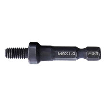 1/4'' Hex Shank Adapter Thread Drill Chuck Adapter A- M6 x 1.0