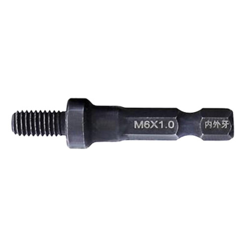 1/4'' Hex Shank Adapter Thread Drill Chuck Adapter A- M6 x 1.0