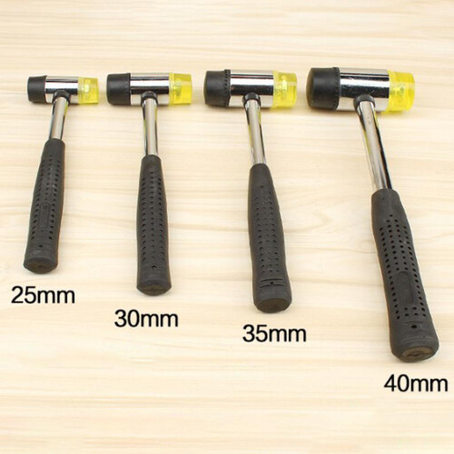 Mini Rubber Double Head Mounting Hammer Electronic DIY Non-Slip Handle 1