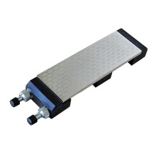 Diamond Knife Sharpening Stone Plate Tool Double Sided Polishing Silv