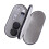 Dual Eyeglass Case Contact Lens Box Glasses Container Hard Case Black 2
