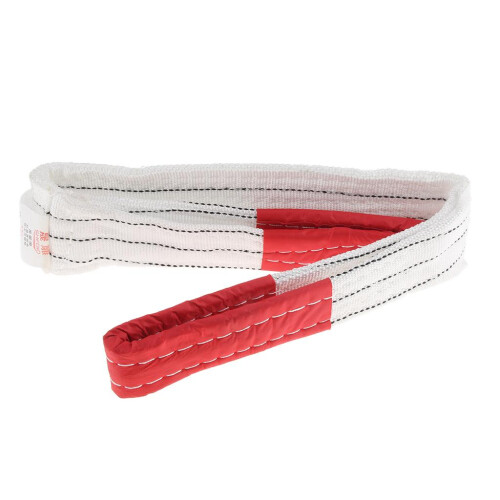 Lifting Strap Towing Pull Rope Cable Trailor w/reinforced loops 2t 1 m 1