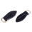 1 Pair Leather Zipper Tags Fixer Pull Replacement for Wallet Purse Bag 1