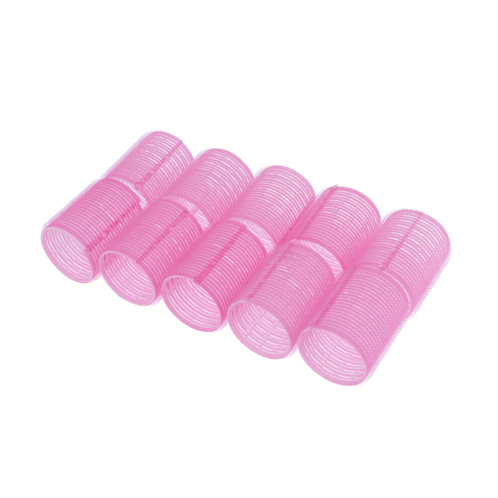 Self Grip Hair Rollers Curling Curls Waves Cling Stick Styling Tool 10