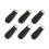 6x Zipper Pull Tab Fixer Zipper Tags Leather DIY Craft for Boot Bag Ba 1