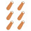 6x Zipper Pull Tab Fixer Zipper Tags Leather DIY Craft for Boot Bag Ba 1