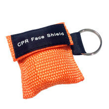 CPR Mask Keychain Emergency Survial Rescue Face Shield for First Aid o