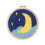 Moon Star Pattern Punch Pin Kits Soft Yarn DIY Needlework Embroidery C 1