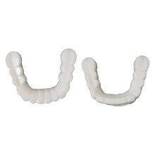 Resin Teeth Veneers Comfortable Dentures Tooth Cover Removable Reusabl