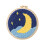 Moon Star Pattern Punch Pin Kits Soft Yarn DIY Needlework Embroidery C 2