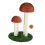 Cat Scratching Post Mushroom Scratching Post for Cat Kitten Coffee wit 3