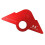 Red Wood Panel Radius Quick-Jig Router Table Bit Corner Template Tools 2