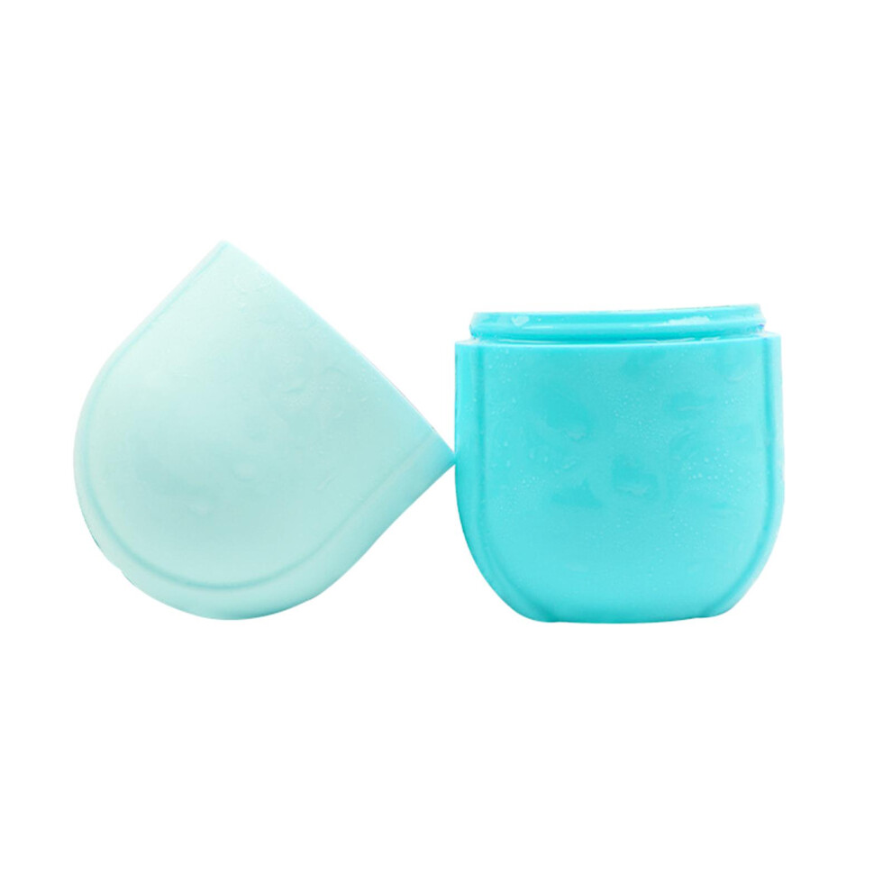 Ice Massage Cups Cold Massage Roller Tool Freezable for Muscle Blue