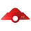 Red Wood Panel Radius Quick-Jig Router Table Bit Corner Template Tools 1