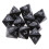 10pcs 10 Sided Dice D10 Polyhedral Dice for Party Table Game Black 1