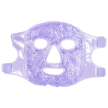 Face Mask Hot Cold Therapy Facial Eye Gel Ice Mask Wrap Freezable Purp