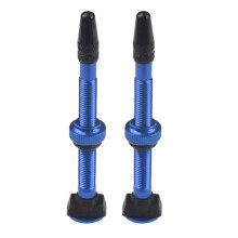 2X Bike Bicycle Aluminum Alloy 60mm Tubeless Presta Valve Kit Replacem
