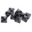10pcs 10 Sided Dice D10 Polyhedral Dice for Party Table Game Black 3