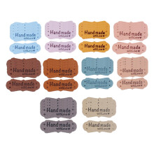 50x Embossed Tags Embellishment Handmade Tags Labels for DIY Craft Sew