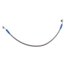 Motorcycle Brake Oil Hose Line Pipe Fitting Stainless Steel Braided 45