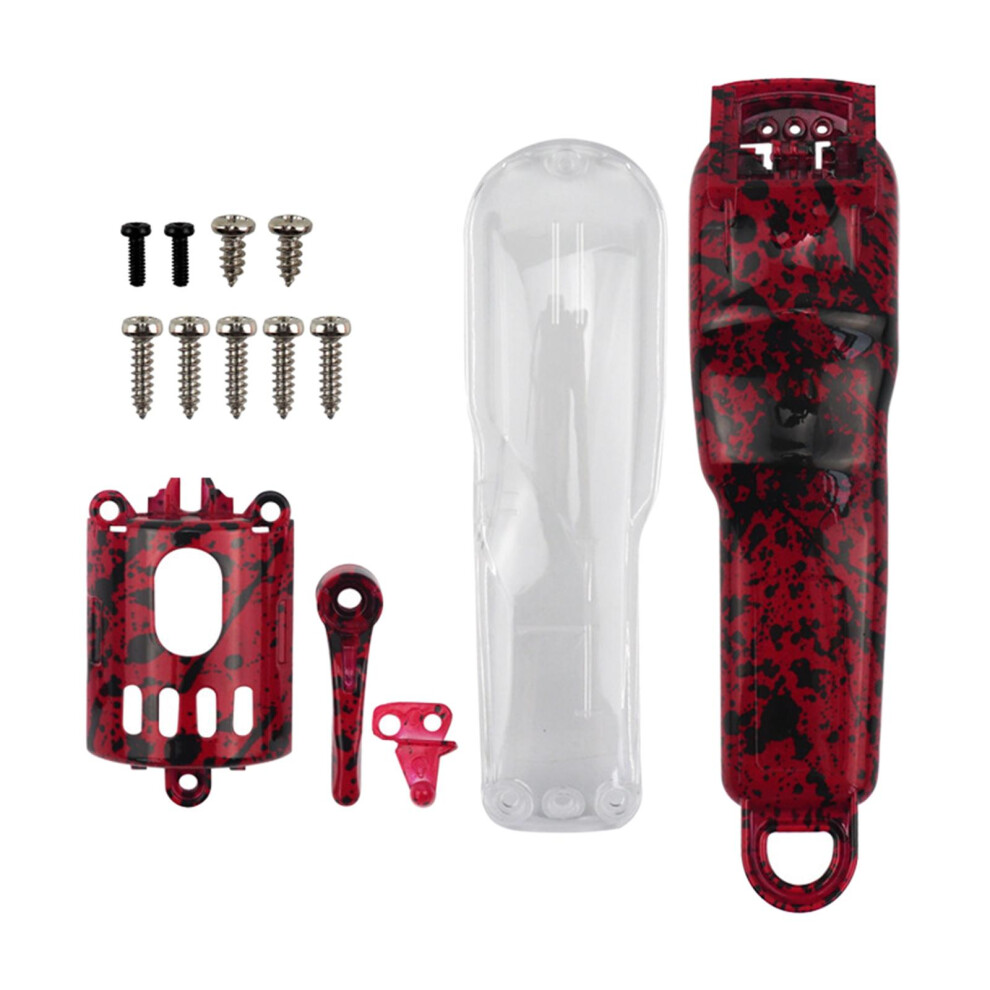 Red Camouflage Diy Full Housing Combo Hair Clipper For Wahl 8148 8591